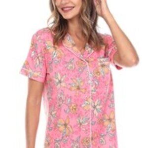 White Mark womens pajama set size M